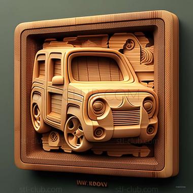 3D модель Nissan Cube (STL)